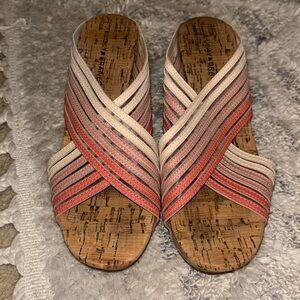 Lucky Brand summer wedges size 6.5
